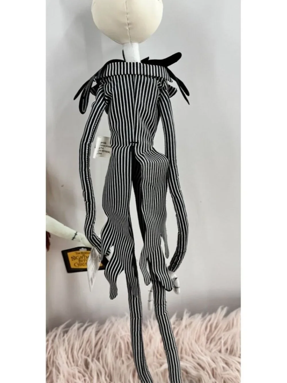 RARE 2004 NECA Jack Skellington and Sally Plush dolls Nightmare Before Christmas